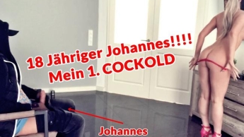 18 Jähriger Johannes!!!!  Mein aller 1. COCKOLD