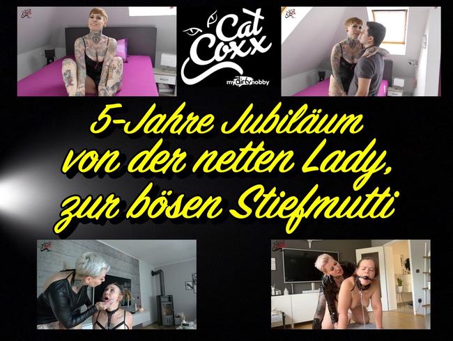 5-Jahre Jubiläum , von der netten Lady, zur bösen Stiefmutti .