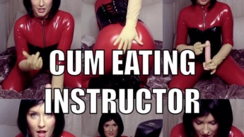 CUM EATING INSTRUCTOR