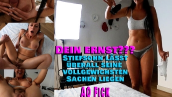 Dein ernst??? Stiefsohn lässt überall seine vollgewichsten Sachen liegen