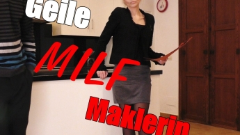 Die geile MILF Maklerin Mieten, Kaufen, FICKEN !