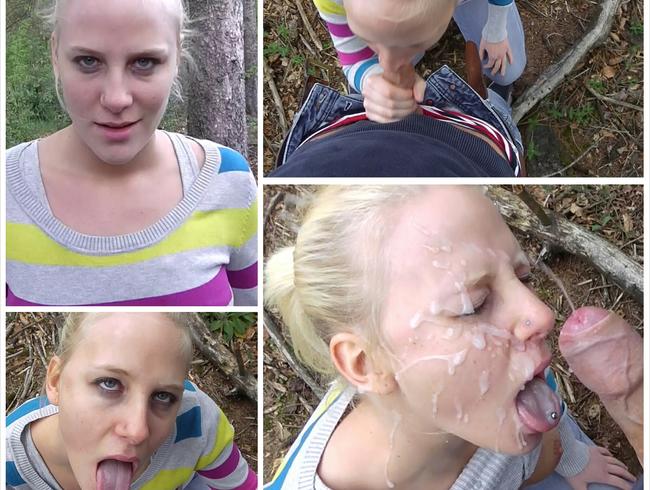 Dirty Blowjob mit MEGA krassem FACIAL (POV)