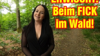 ERWISCHT! Beim FICK im Wald!