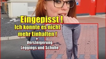 Eingepisst ich konnte es nicht mehr Einhalten