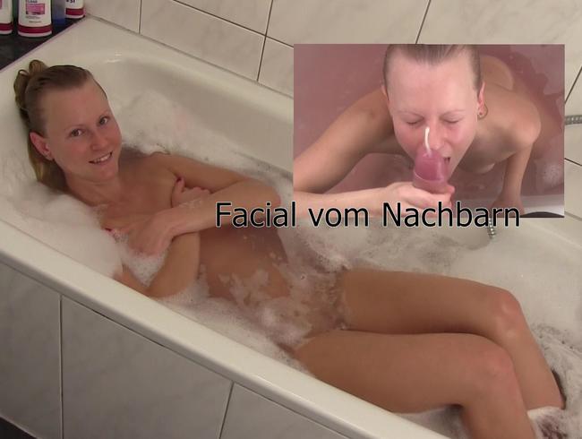 Facial vom frechen Nachbarn