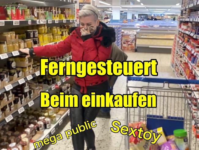 Ferngesteurt beim einkaufen!! mega public