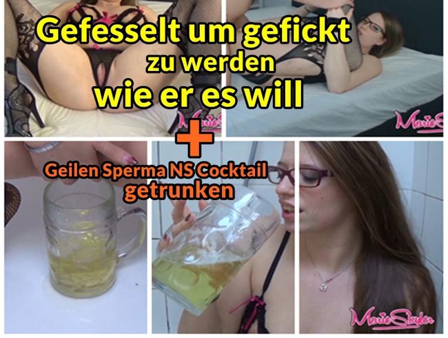 Gefesselt um gefickt zu werden wie er es will