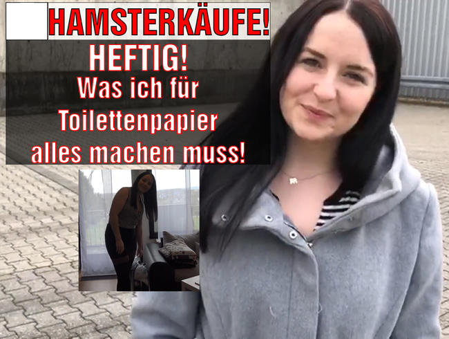 HAMSTERKÄUFE! HEFTIG was ich für Toilettenpapier alles machen muss!!!