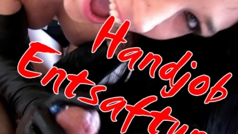 Handjob Entsaftung