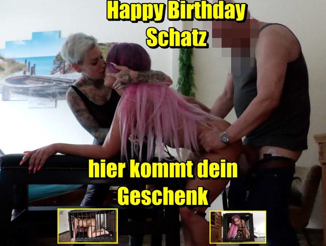 Happy Birthday hier kommt Dein Geschenk