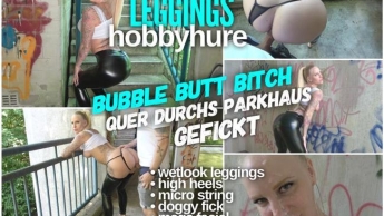 LEGGINGS HOBBYHURE | quer durchs Parkhaus GEFICKT