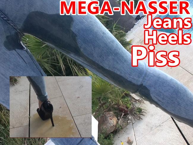 MEGA-NASSER JEANS HEELS PISS !