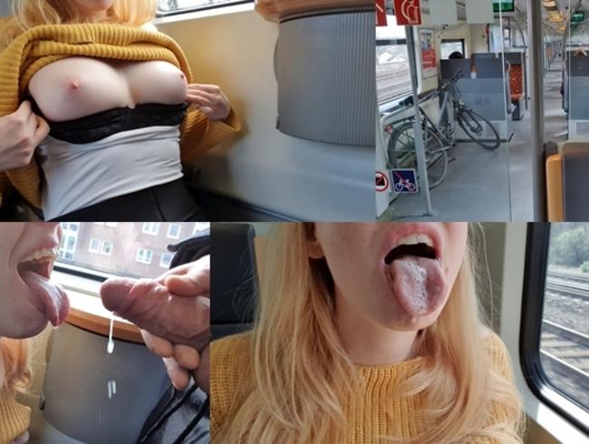 MEGAKRANK*blowJOB-qUICKY mitten im ZUG