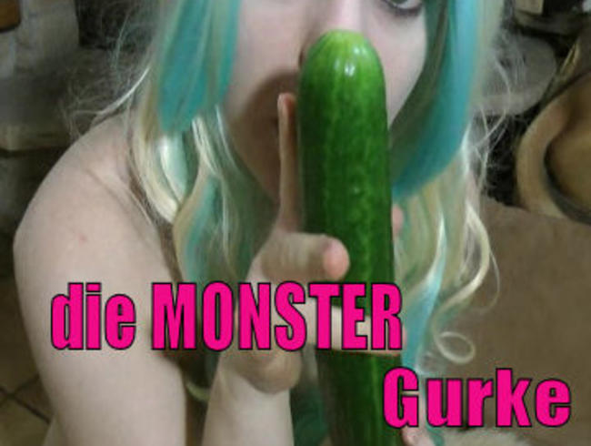 Manga Teeny – Monster Gurke sprengt Ficklöcher