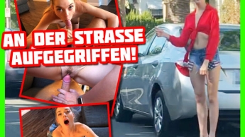 Mitgefahren! Mitgefickt! Straßenschlampe aufgegriffen! | Anny Aurora