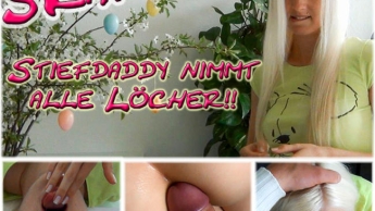 OSTER-SKANDAL!! Stiefdaddy nimmt ALLE Löcher!!