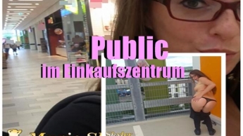 Public im Einkaufs Zentrum