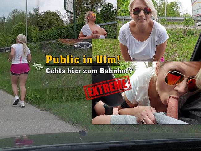 Public in Ulm! Gehts hier zum Bahnhof!