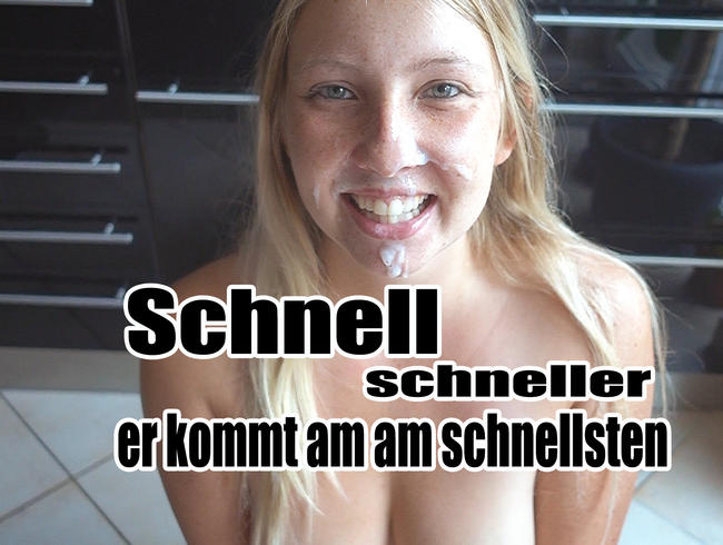 Schnell, schneller,. er kommt am schnellsten