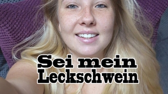 Sei mein Leckschwein