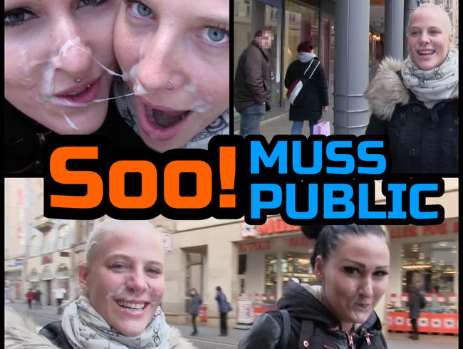 Soo! MUSS PUBLIC – Mehr Spermawalk geht nicht