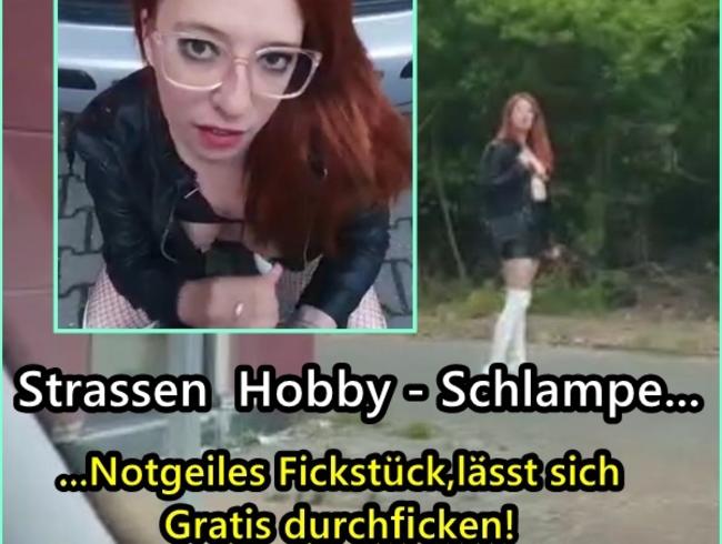 Straßen Hobby Schlampe lässt sich Gratis durchficken