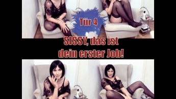 Tür 4 – Sissy, das ist dein erster Job!