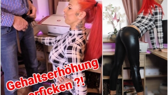 Vom Chef ausgenutzt !! Dieser notgeile Sack !!