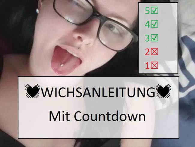 Wichsanleitung mit Countdown