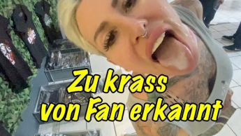 Zui krass von Fan erkannt….Blowjob ,Spermawalk