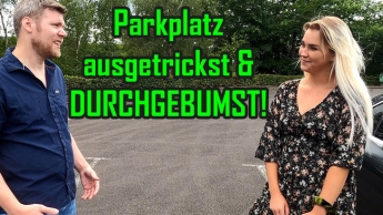 Auf dem Parkplatz ausgetrickst und durchgebumst!