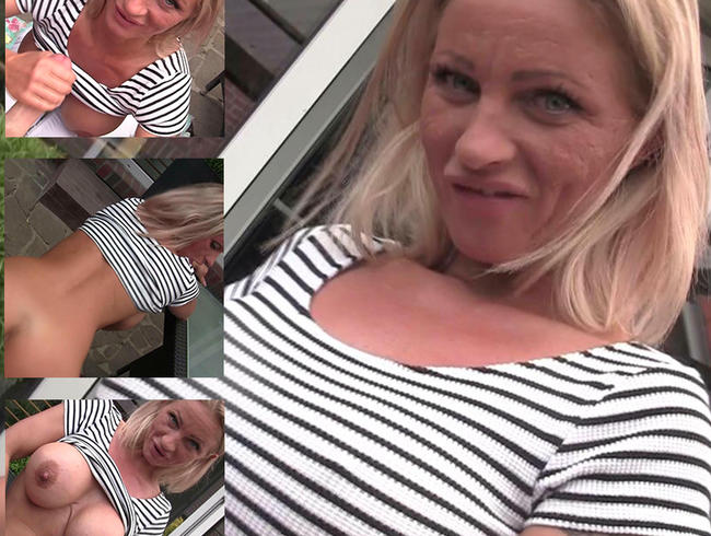 Dreist! Nachbar nackt auf Terrasse fordert Sex !