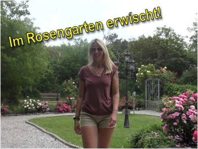 Im Rosengarten erwíscht!