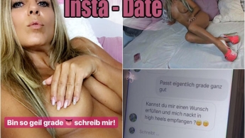 Insta-Date – schreib mir und fick mich!!