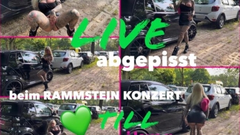 LIVE abgepisst beim RAMMSTEIN KONZERT | TILL i love u