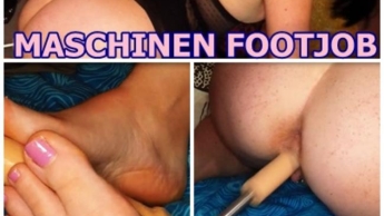 Maschinen-Footjob