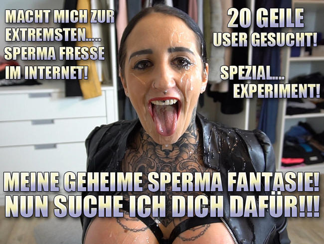 Meine Geheime Sperma Fantasie! Nun Suche Ich Dich Dafür!