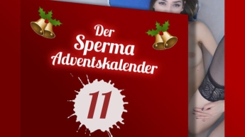 TÜR 11 – SPERMA ADVENTSKALENDER!