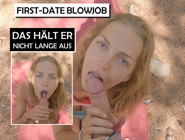 Tinder-Date Blowjob – das hält er nicht lange aus! Outdoor