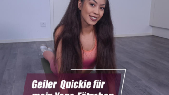 Geiler Quickie für mein Yoga-Fötzchen