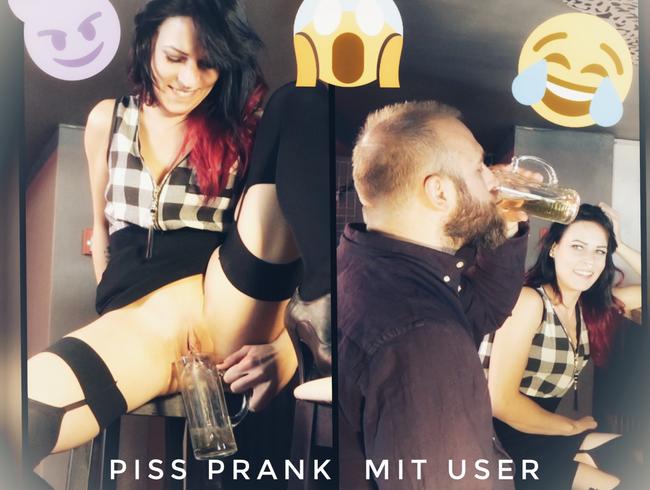 Piss Prank! Er trinkt wirklich meine Pisse