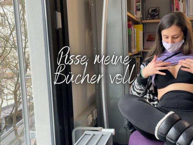 GEPISST vor dem Fenster im Wohnzimmer !