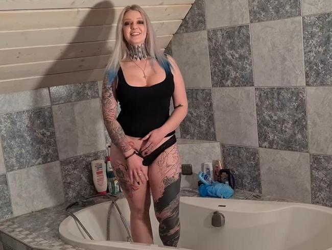 Dreiste Rache – Ich piss Vika’s Badewanne voll