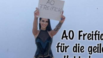 AO Freifick für die geile Hobbyhure!