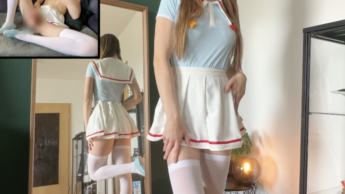 Ein neues Uservideo?!? Ich verwöhne mich im heißen Cosplay-Outfit!!