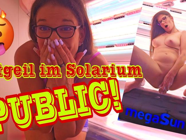 NOTGEIL IM SOLARIUM – ICH WAR SO EXTREM GEIL UND MUSSTE ES MIR DRINGEND BESORGEN!!