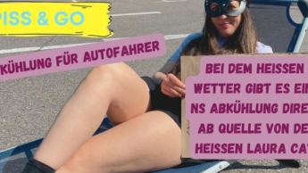 Piss & Go – Abkühlung bei heißem Wetter :)