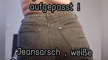 an alle Jeanswichser