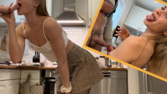 Familienkochen ESKALIERT! Mein bisher VERSAUTESTER BlowJob!