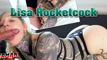 GERMAN SCOUT – Tattoo Model Lisa Rocketcock versaut im Hotel gefickt